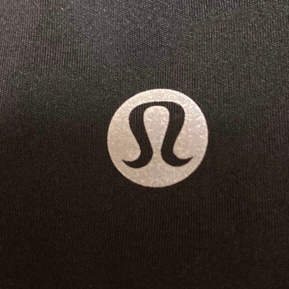 Lululemon Speed Wunder Under Black Speckle Shine Athletic Leggings Pants Size 6 - Picture 4 of 5